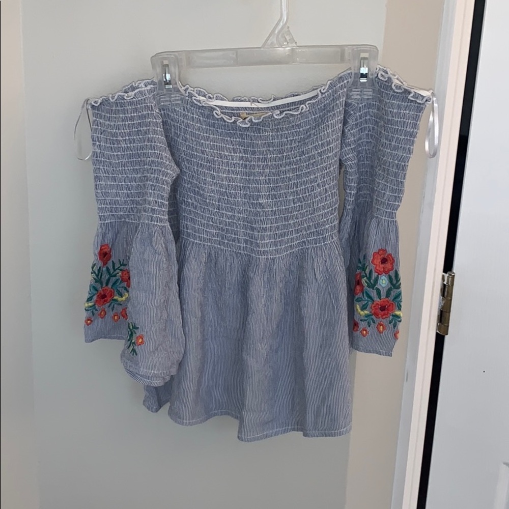 Hollister off the shoulder top